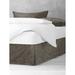 The Tailor's Bed Onmi Bed Skirt in Brown | 15 H x 72 W x 80 D in | Wayfair THA-UMB-BSK-KG-15