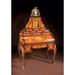 David Michael Louis XVI Solid Wood Secretary Desk Wood in Brown | 65 H x 49 W x 22 D in | Wayfair BN-2012