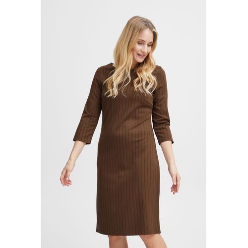 „Blusenkleid FRANSA „“Fransa FRBLENDA DR 1″“ Gr. xl, US-Größen, braun (carafe mix) Damen Kleider Blusenkleider“
