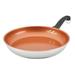 Farberware Classic Traditions Stainless Steel Ceramic Nonstick Induction Frying Pan/Skillet, 12.5 Inch | 2.91 H x 19.57 D in | Wayfair 70446