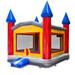 GOOSH kids 13' x 16' Commercial Grade Inflatable Bounce House for & Adults (with Blower) in Blue/Gray/Red | 168 H x 158 W x 193 D in | Wayfair