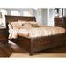 Signature Design by Ashley Porter Low Profile Storage Sleigh Bed Wood in Brown | 57 H x 65 W x 94 D in | Wayfair B697B6