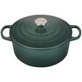 Le Creuset Signature Enameled Cast Iron Round Dutch Oven w/ Lid Non Stick/Enameled Cast Iron/Cast Iron in Gray | 5.5 qt | Wayfair 21177026795041