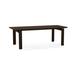 Maria Yee Mesa 30.5" Solid Wood Dining Table Wood in Black/Brown | 30.5 H x 70 W x 38 D in | Wayfair 229-110511F64