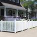 Outdoor Essentials Lafayette 45.25" H x 46.5" W Vinyl Picket Fence Gate Vinyl in White | 45.25 H x 46.5 W x 2.38 D in | Wayfair 118680