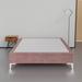 Spinal Solution Solid Wood Bed Wood in Pink | 14 H x 44 W x 75 D in | Wayfair VDPNK-LS-3/8