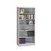 Tennsco Corp. Standard Bookcase in Gray/White | 84 H x 36 W x 18 D in | Wayfair BC18-84LGY