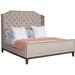 Vanguard Furniture Michael Weiss Glenwood King Bed Upholstered/Polyester in Blue/Brown | 72 H x 82.5 W x 90 D in | Wayfair