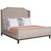 Vanguard Furniture Michael Weiss Glenwood King Bed Upholstered/Polyester in Gray/Brown | 72 H x 82.5 W x 90 D in | Wayfair