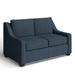 Birch Lane™ Gemi 56" Upholstered Sleeper Sofa Polyester in Blue | 33 H x 56 W x 36 D in | Wayfair 8B786ED0D70D44CEBAE0DD7B29F160FD