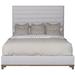 Vanguard Furniture Kelsey King Bed w/ Bracket Leg Upholstered/Polyester in Gray | 76 H x 83 W x 88 D in | Wayfair 592DK-PF_DoveGray_153470_Bracket