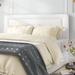 Mercury Row® Rowberrow Upholstered Panel Headboard Upholstered in White | Queen | Wayfair 495EC99D574347FAAAAF00EE108BFAB4