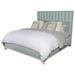 Vanguard Furniture Jemma King Bed Performance Fabric/Upholstered/Polyester in Gray/Brown | 66 H x 83 W x 88 D in | Wayfair