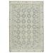 White 108 x 72 x 0.25 in Area Rug - Isabelline One-of-a-Kind Kenai Hand-Knotted New Age Area Rug in Ivory | 108 H x 72 W x 0.25 D in | Wayfair