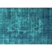 Blue 120 x 84 x 0.08 in Area Rug - Williston Forge Floden Oriental Machine Woven Runner 2' x 5' /Chenille Area Rug in /Chenille | Wayfair