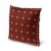 Foundry Select Throw Square Pillow Cover & Insert Polyester/Polyfill blend in Red | 16 H x 16 W x 4 D in | Wayfair 2B3E31FDB5504BB9B71C60F213FA3061