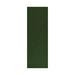 Green 216 x 24 x 0 in Area Rug - Hokku Designs Gatien Solid Color Machine Woven Indoor/Outdoor Area Rug in Hunter | 216 H x 24 W x 0 D in | Wayfair