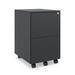 Latitude Run® Ceha 2-Drawer Mobile File Cabinet w/ Lock Metal/Steel in Black | 24.2 H x 15 W x 18.5 D in | Wayfair C50A9E89A0C2480BAC22AE72D2762BD6