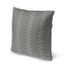 Foundry Select Throw Square Pillow Cover & Insert Polyester/Polyfill blend in Gray | 18 H x 18 W x 4 D in | Wayfair