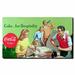 Trademark Fine Art Coca Cola Coke for Hospitality Stretched Canvas Art Canvas in Green/Red | Wayfair CokeW0135-C1424GG