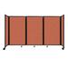The Room Divider 360 Fabric Folding Portable Partition by Versare | 60 H x 102 W x 2 D in | Wayfair 1160401