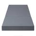 4" Memory Foam Mattress - Alwyn Home Single Topper Cotton in Gray | Wayfair CF04TM01S