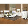 Lark Manor™ Ambriana 5 Piece Bedroom Set in Buttermilk Wood in Brown/White | 63.5 H x 76.9 W x 90.85 D in | Wayfair