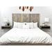 Loon Peak® Eurielle Solid Wood Headboard in White | 36 H x 86 W x 2 D in | Wayfair DCFB97F269284A55909BC4E3BA78EB5A