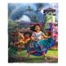 Northwest Disney's Encanto Tropical Magic Throw Polyester in Blue/Brown/Gray | 60 H x 50 W in | Wayfair 1DEN236000014OOF