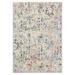 118 x 95 x 0.27 in Area Rug - Williston Forge Isebelle Performance Modern Abstract Blue/Rust/Multicolor Rug | 118 H x 95 W x 0.27 D in | Wayfair