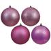 The Holiday Aisle® Christmas Ball Ornament Plastic in Indigo | 4.75" H x 4.75" W x 4.75" D | Wayfair N591245A