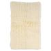 White 5' x 7' Area Rug - Linon Calin Premium Flokati Hand Loomed Wool Natural Rug Wool | Wayfair FLK-3AW57