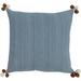 Surya Dhaka Denim Bohemian Global Cotton Throw Pillow Polyester/Polyfill | 18" x 18" | Wayfair DH003-1818P
