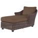 Woodard Sonoma Chaise Lounge w/ Cushion Wicker/Rattan in Brown | Outdoor Furniture | Wayfair S561041-06N