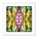 Four Hands Art Studio 'Sojourn II' by Julie Pelaez Picture Frame Print on Paper in Brown/Green/Pink | 24 H x 24 W x 1.5 D in | Wayfair