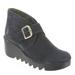 Fly London Birt - Womens Euro 41 US 10 - 10.5 Navy Boot Medium