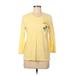 Old Navy Long Sleeve T-Shirt: Yellow Tops - Women's Size Medium