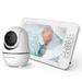 Baby Monitor 7 Inch LCD Cam Child Zoom Wireless PTZ Cameras Video Audio Camera with Battery 2.4Ghz 1080P Security Surveillance