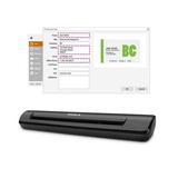 Ambir TravelScan Pro 600 Simplex Document Scanner with AmbirScan Business Card for Windows PCâ€¦