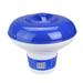 8.5" Deluxe Large Blue and White Floating Swimming Pool Chlorine Dispenser