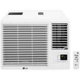 LG 18,000 BTU 230V Window-Mounted Air Conditioner with 12,000 BTU Supplemental Heat Function