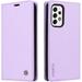 Case for Samsung Galaxy A53 5G PU Leather Wallet Case Cover Samsung Galaxy A53 5G Flip Folio Case with Card Holders Magnetic Phone Case Compatible with Samsung Galaxy A53 5G Light Purple