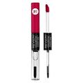 Revlon Liquid Lipstick with Clear Lip Gloss ColorStay Face Makeup Overtime Lipcolor Dual Ended with Vitamin E in Red/ Coral Unending Red (480) 0.07 Oz