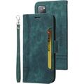 Samsung Galaxy S20 FE 5G Wallet Case PU Leather Folio Kickstand Card Slots Cover for Galaxy S20 FE 5G Book Folding Flip Case Protective Cover for Samsung Galaxy S20 FE 5G Green