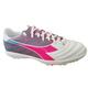 Diadora Herren Brasil Elite Veloce Gr Tfr Futsal-Schuh, Wht Pink Fluo Blue Fluo, 47 EU