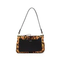 Jennifer Leopard Calf Hair Shoulder Bag