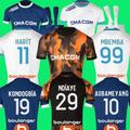 2023 24 MarseilleS Soccer jerseys AUBAMEYANG VITINHA maillot de foot 2023 2024 MarseilleS men KIDS football shirt hommes enfants NDIAYE MarseilleS KONDOGBIA RENAN