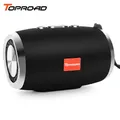 TOPROAD – haut-parleur Bluetooth Portable sans fil HIFI stéréo Support Radio TF FM micro