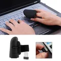 Universal 2.4GHz USB Wireless Finger Rings Optical Mini Mouse 1600Dpi For Notebook Laptop Tablet