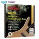 Alice A628 Fretless 4 Elektrische Bass Saiten Vollen Satz 4 Saiten Hexagonal Core Nickel Wound Gold